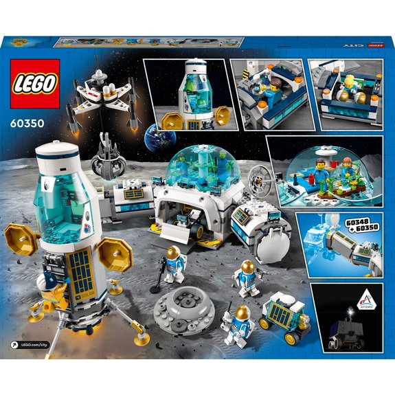 La base de recherche lunaire LEGO City 60350