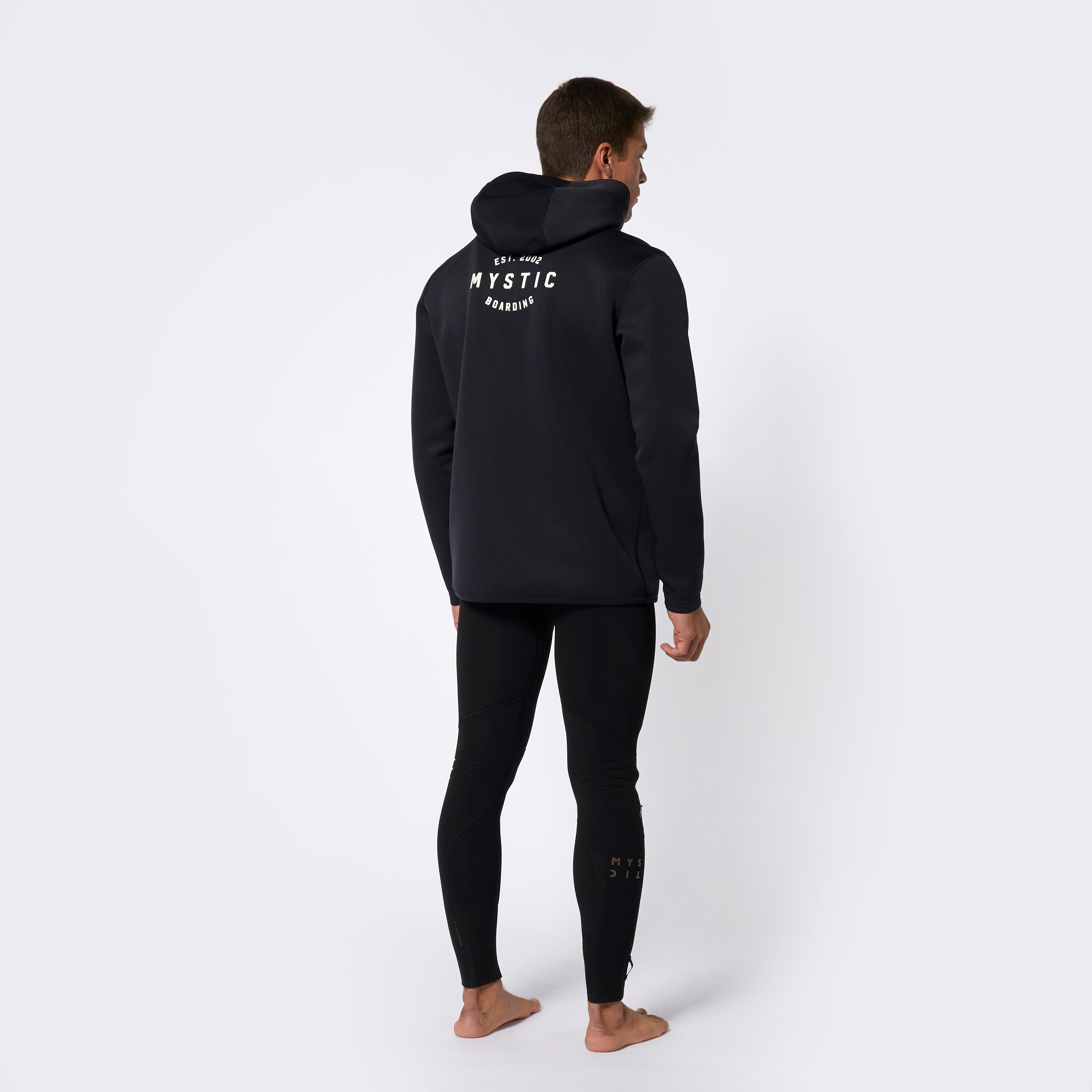 Mystic Haze Neoprene Hoodie 2mm Black
