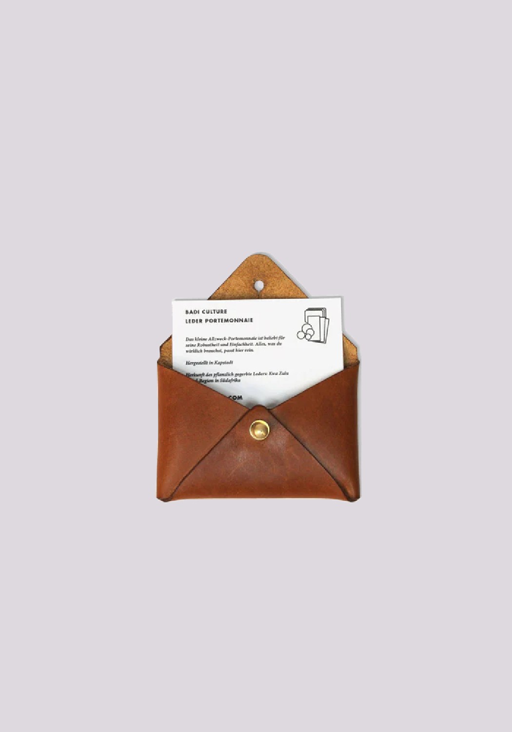 BADI Culture Portemonnaie Kuvert Wallet Bark