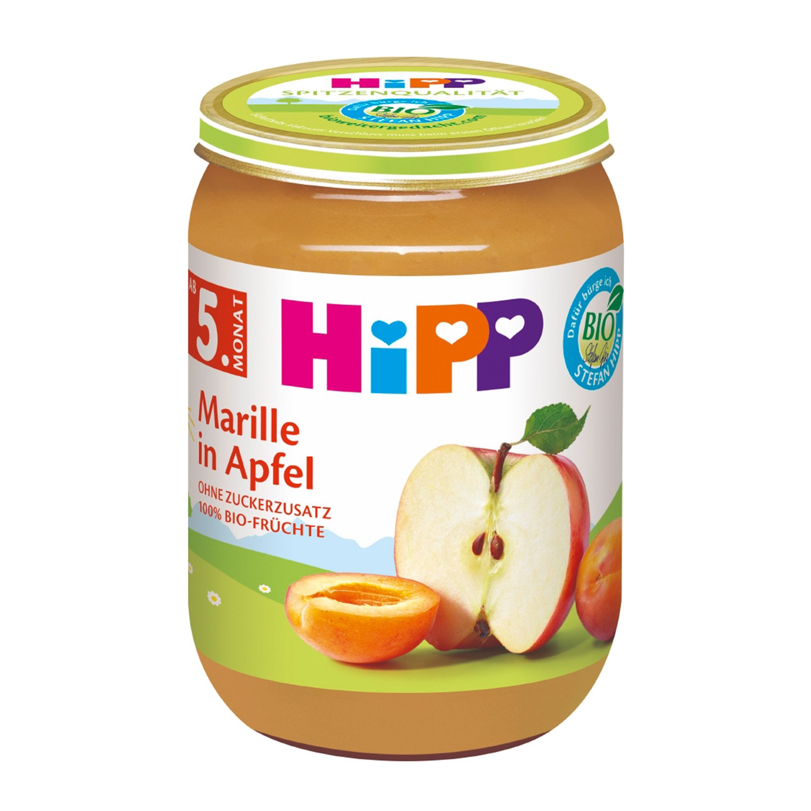 Hipp Marille in Apfel