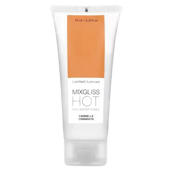 Gel lubrificante Mixgliss Água Quente com Canela 70ml
