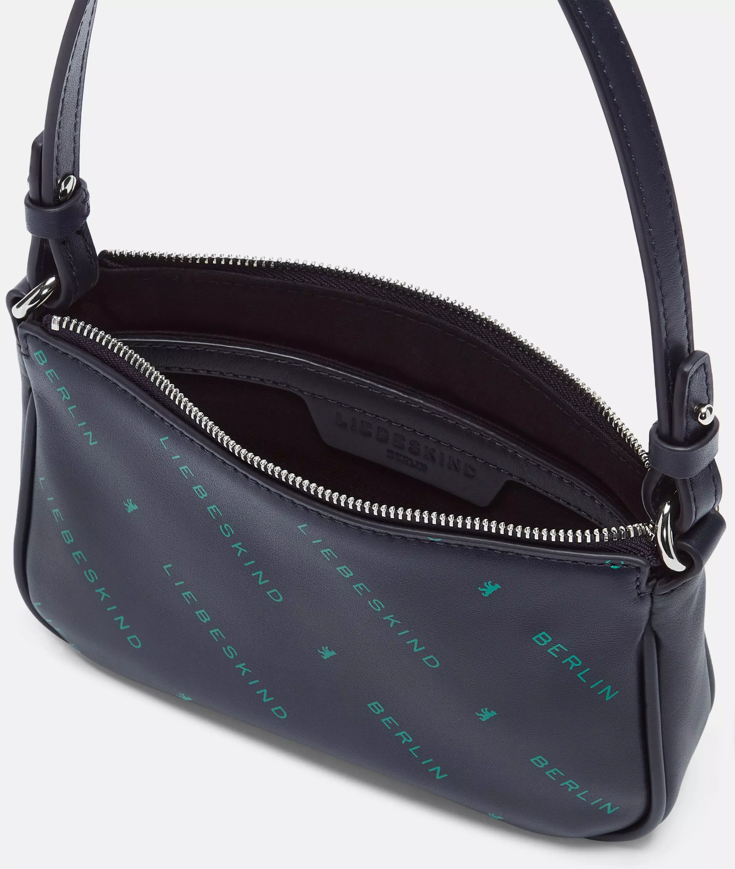 Monogram Crossbody XS Nappa leather shoulder bag with Liebeskind Berlin lettering