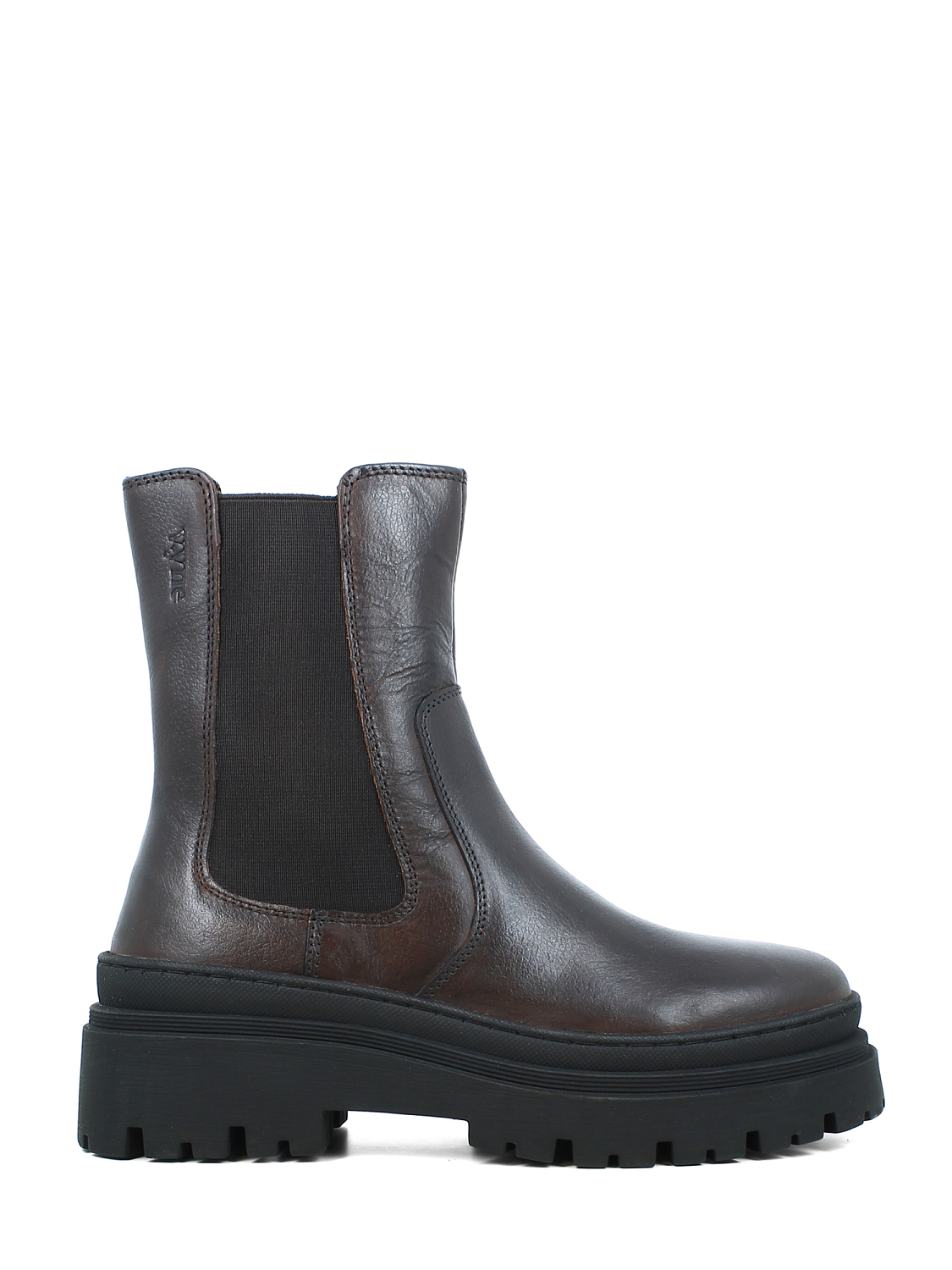 VYNE Portimao Leather Chelsea Boots Brown