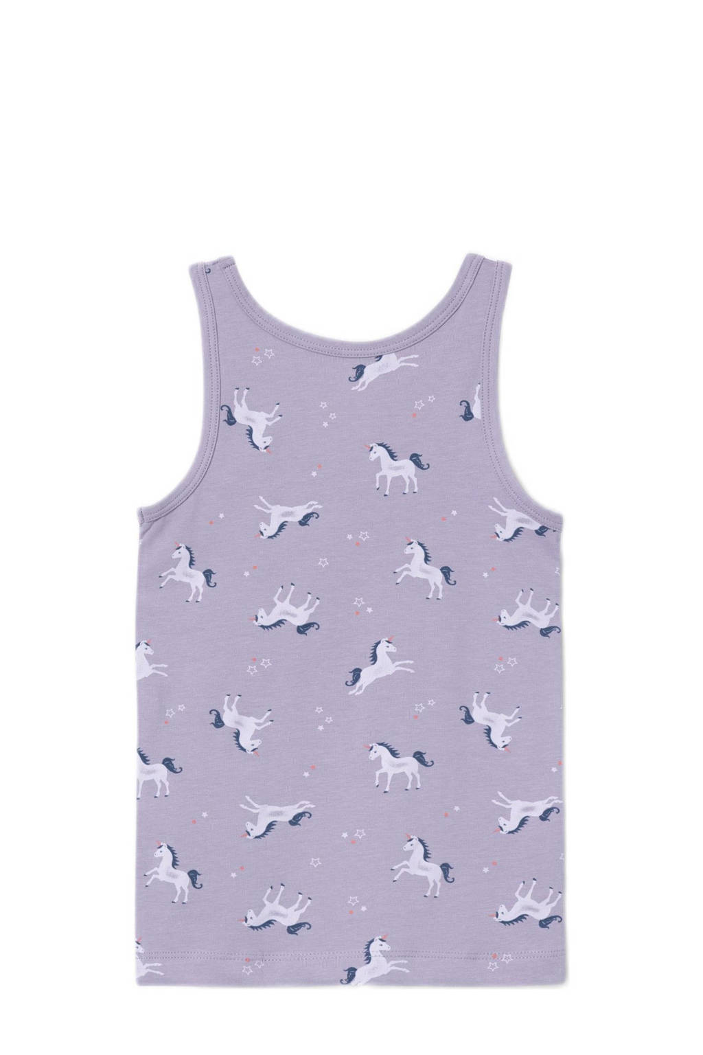 hemd NMFTANK TOP UNICORN - set van 2 lila/paars