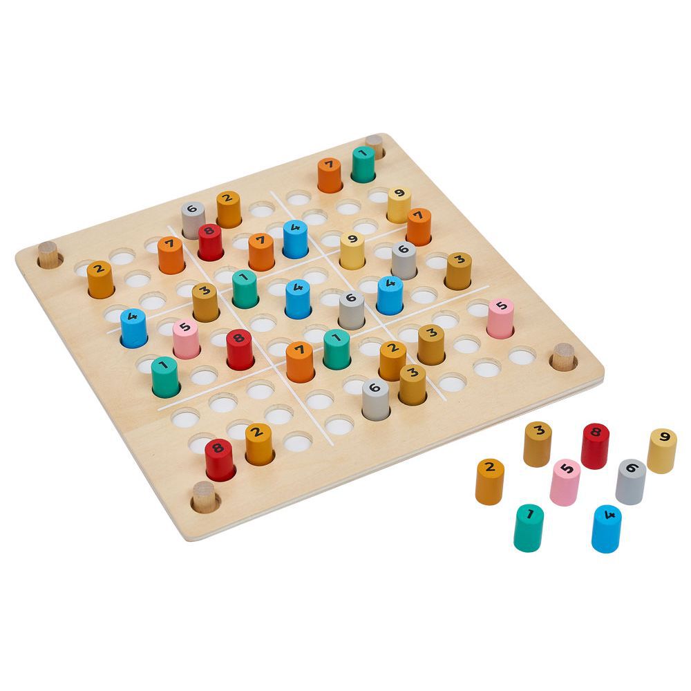 Jeu de société Sudoku en bois