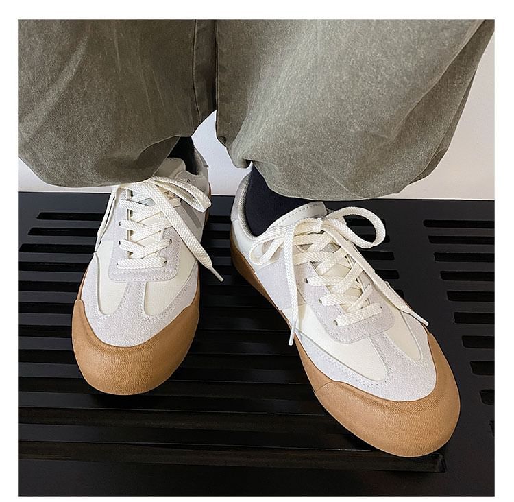 HANO - Platform Paneel Sneakers