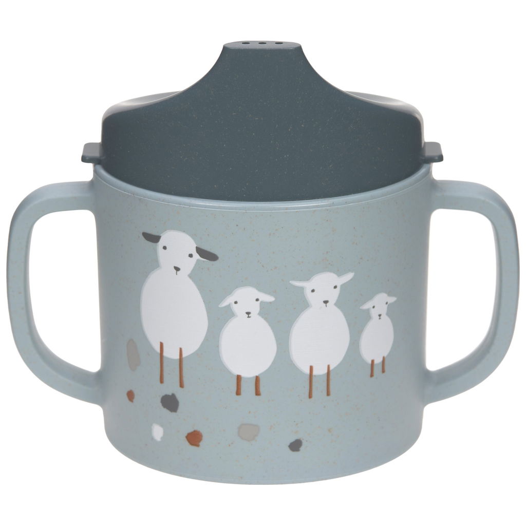 LässigLässig   Schnabeltasse PP Zellulose Tiny Farmer blue
