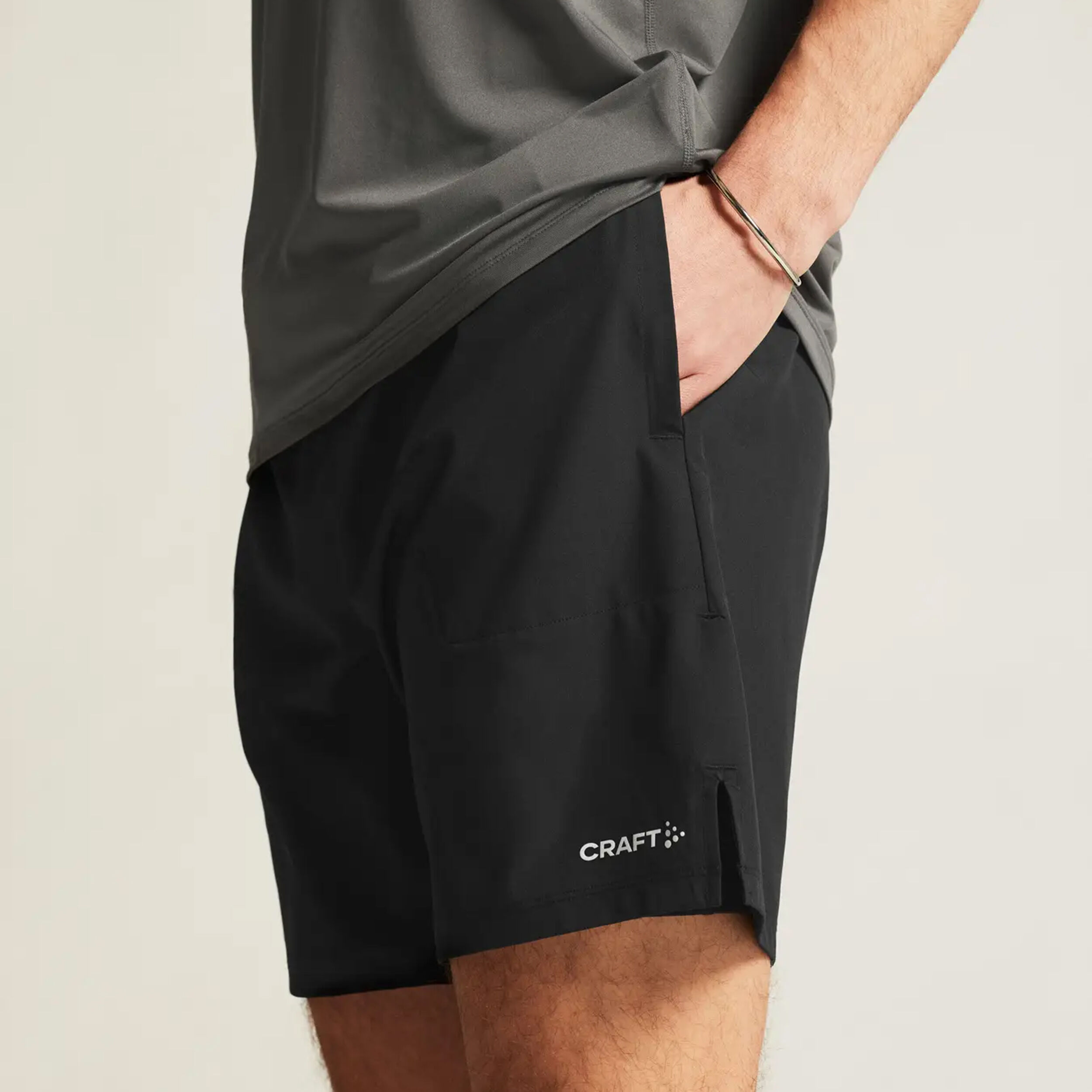 Craft ADV Essence 2in1 Short 2 Short De Running Hommes - Noir
