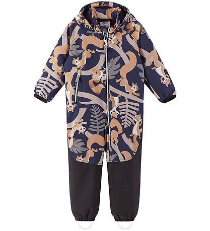 Reima Softshellanzug m. Vantti - Mjosa - Navy m. Print