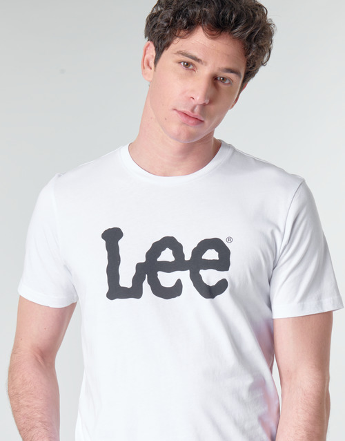 Lee - LOGO TEE SHIRT - Blanc