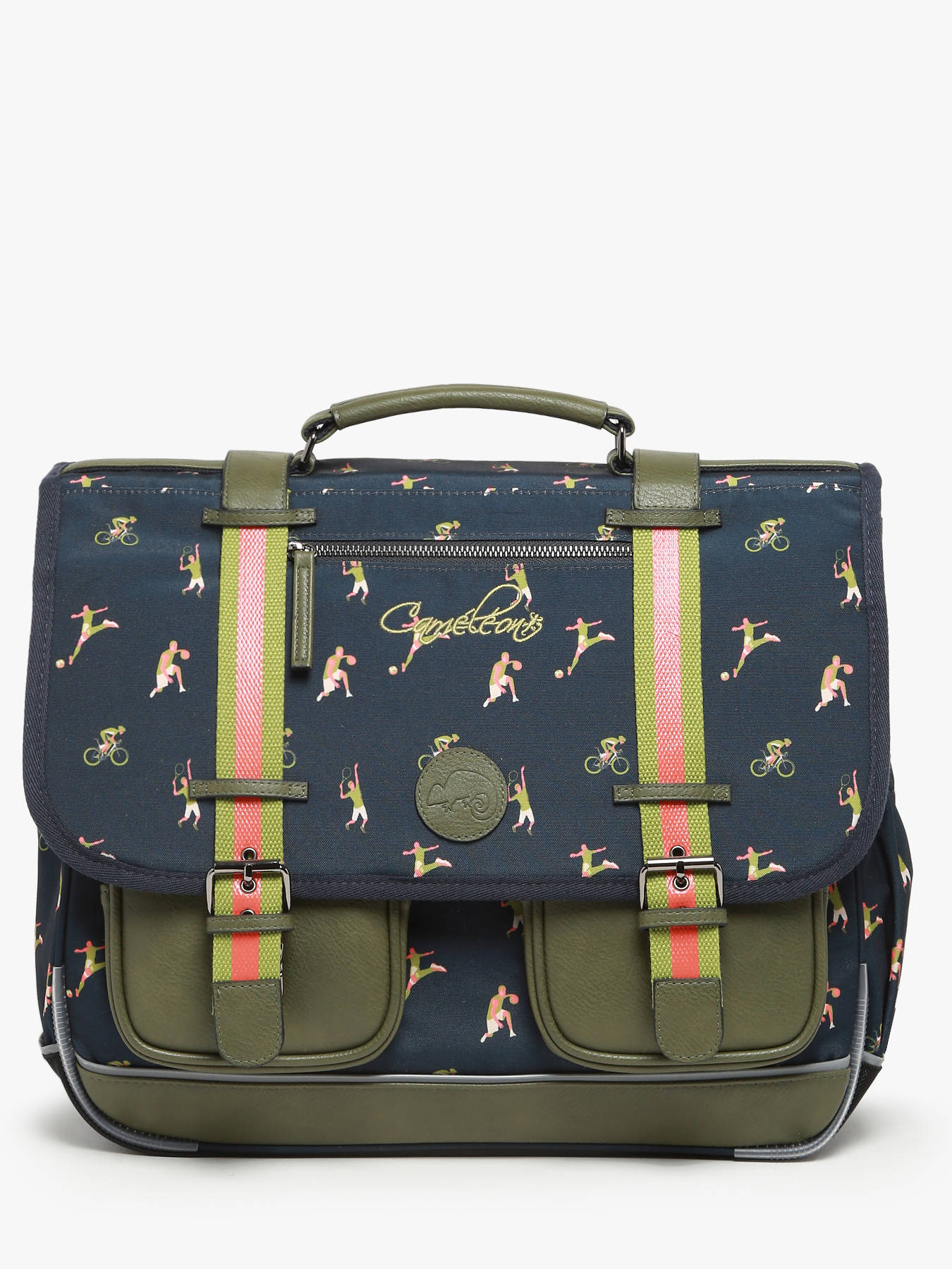 Cartable enfant 3 compartiments CAMELEON