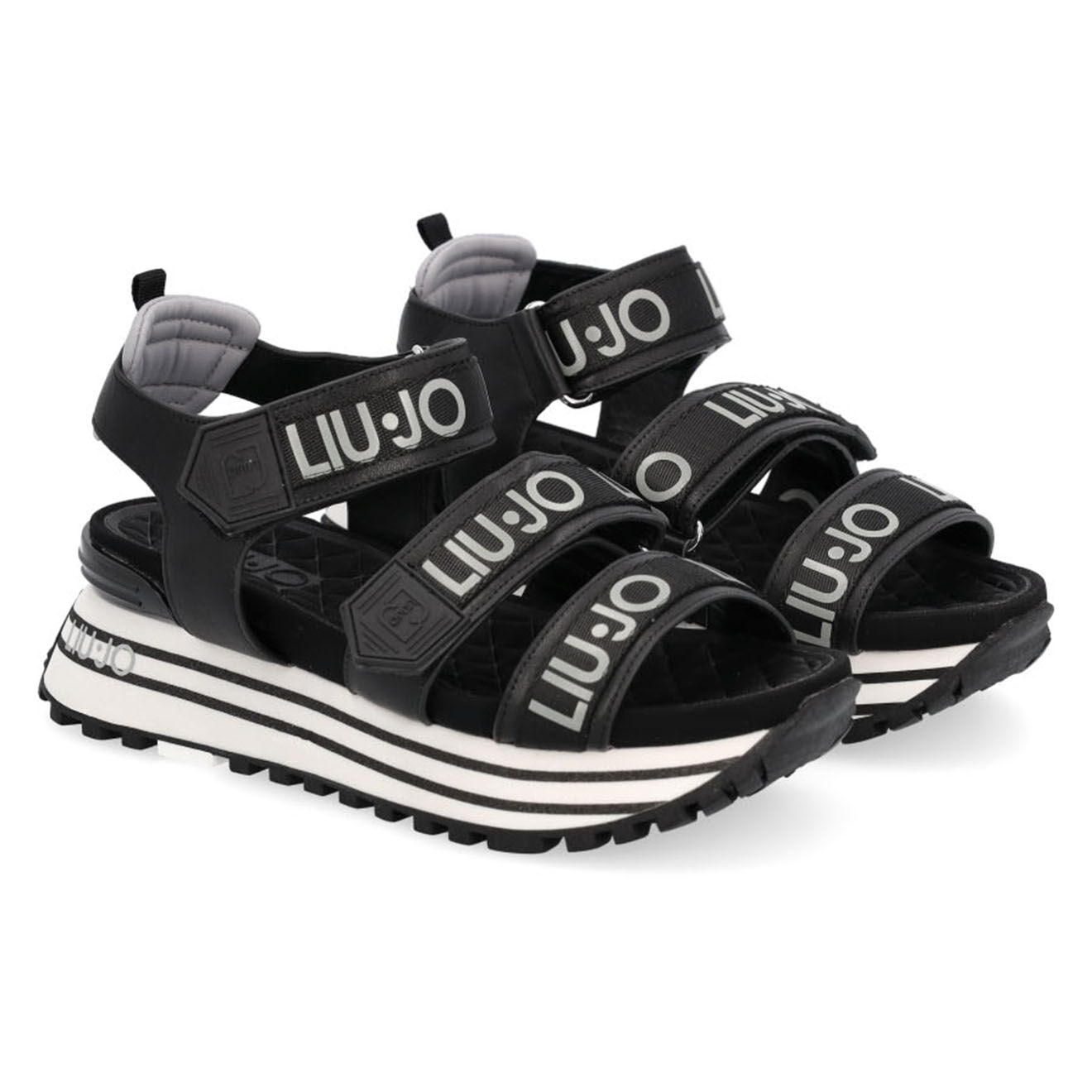 Liu-Jo Sandales Compensées Nia noires