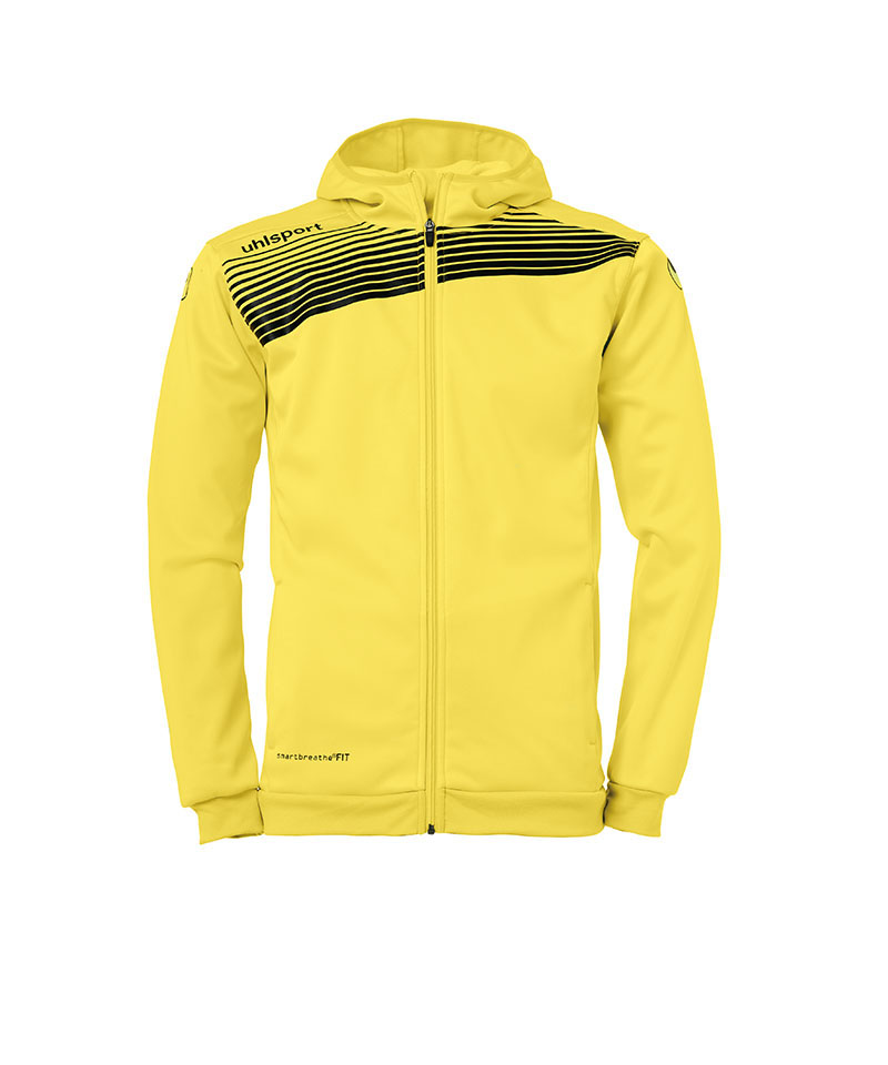 uhlsport Liga 2.0 Kapuzenjacke Gelb Schwarz F04