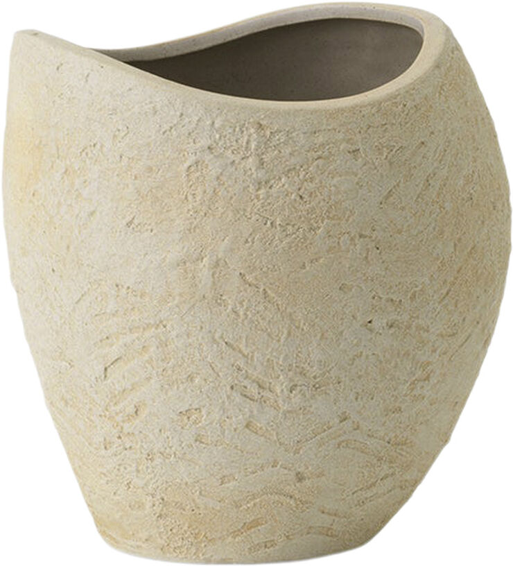 Audo Copenhagen Plantas Planter, H 24, Ivory