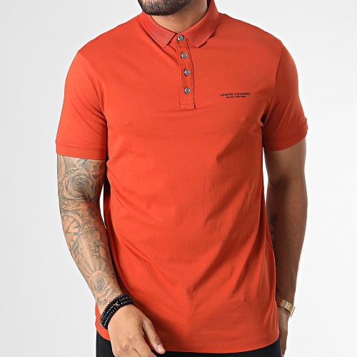 Polo Manches Courtes 8NZF80-Z8H4Z Orange