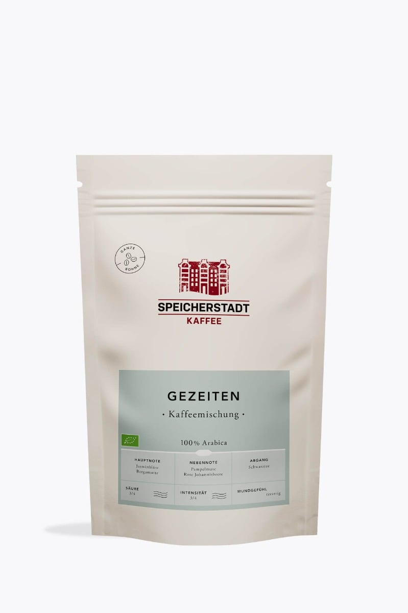 Speicherstadt Gezeiten Kaffeemischung Bio