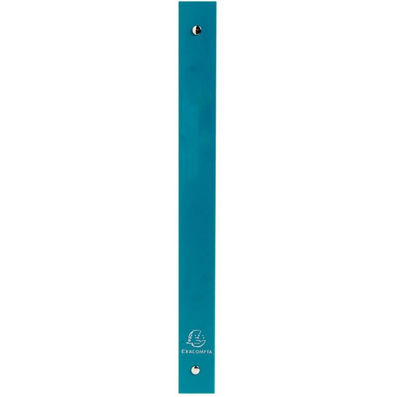 Classeur 4 anneaux plastifié Exacompta A4 - Dos 2 cm couleurs assorties opaque