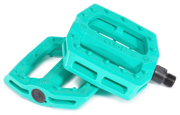 Paire de Pédales Eclat Slash Bleu Turquoise