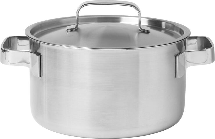Pillivuyt Gourmet Somme 3 liter gryde med låg Stål