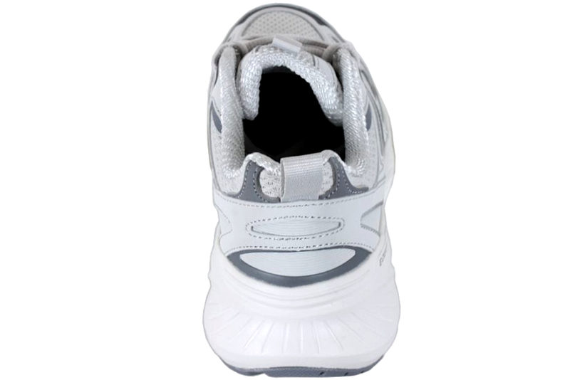 SKECHERS EDGERIDE SILVER ECLIPSE GREY VEGAN SNEAKER