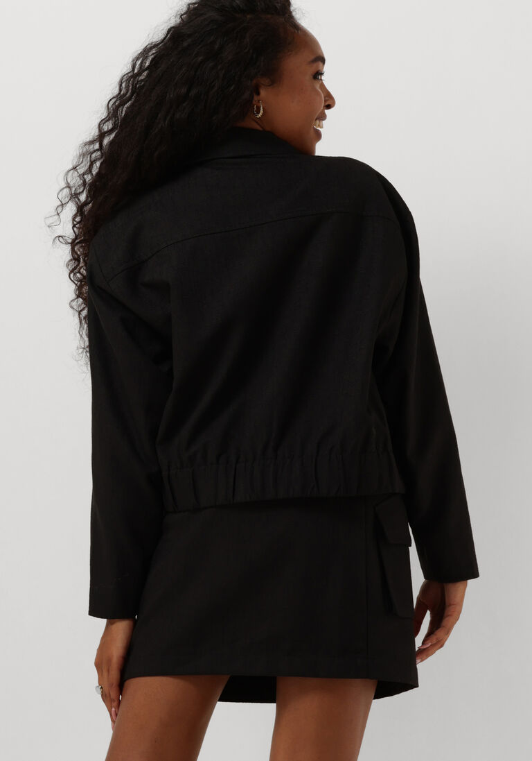 NEO NOIR zwarte neo noir jack tink structure jacket