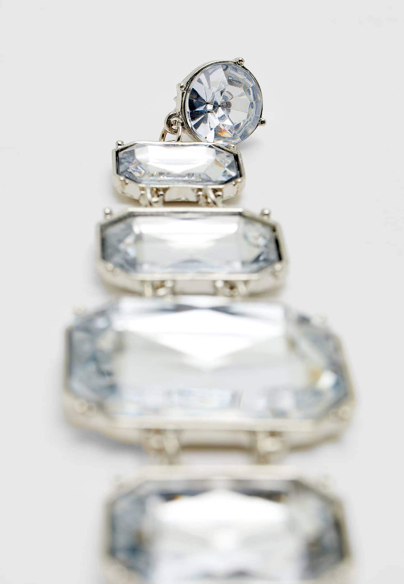 Brincos de strass