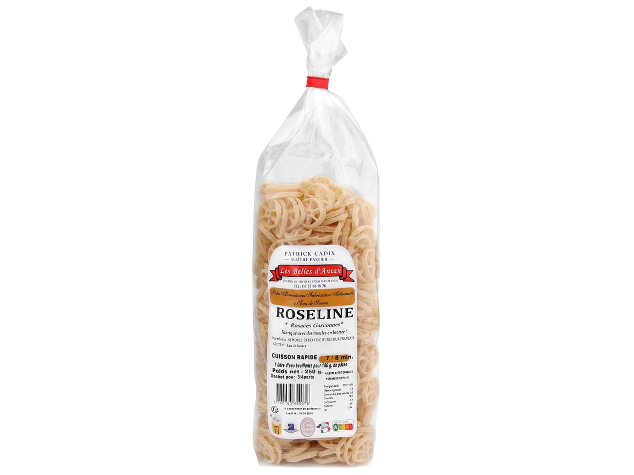 Rosace nature - Roseline - 250 g - Les Belles D'Antan