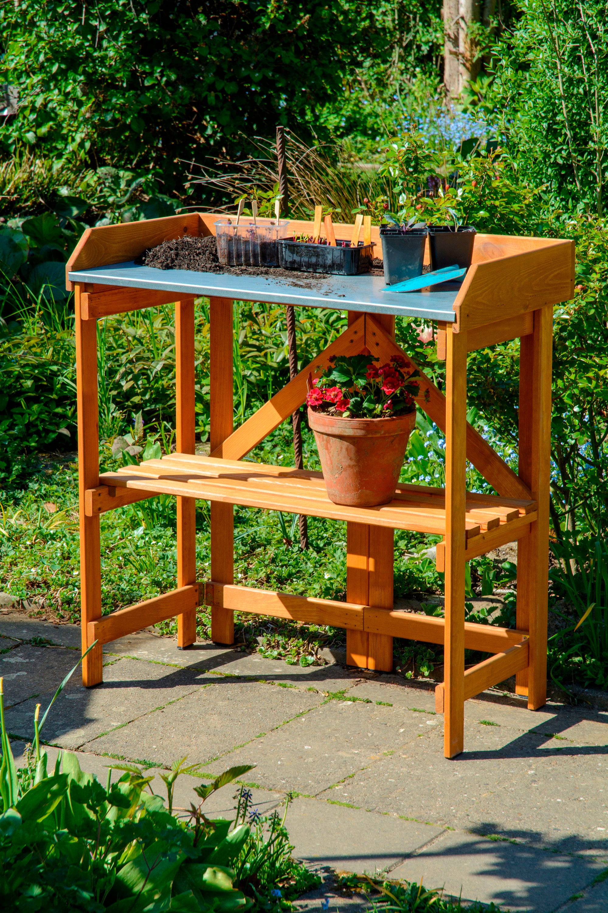 dobar Pflanztisch BxTxH: 85x44x89 cm