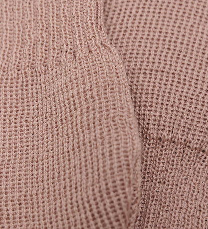Huttelihut Fäustlinge - Wolle - Strick - Mahogany Rose