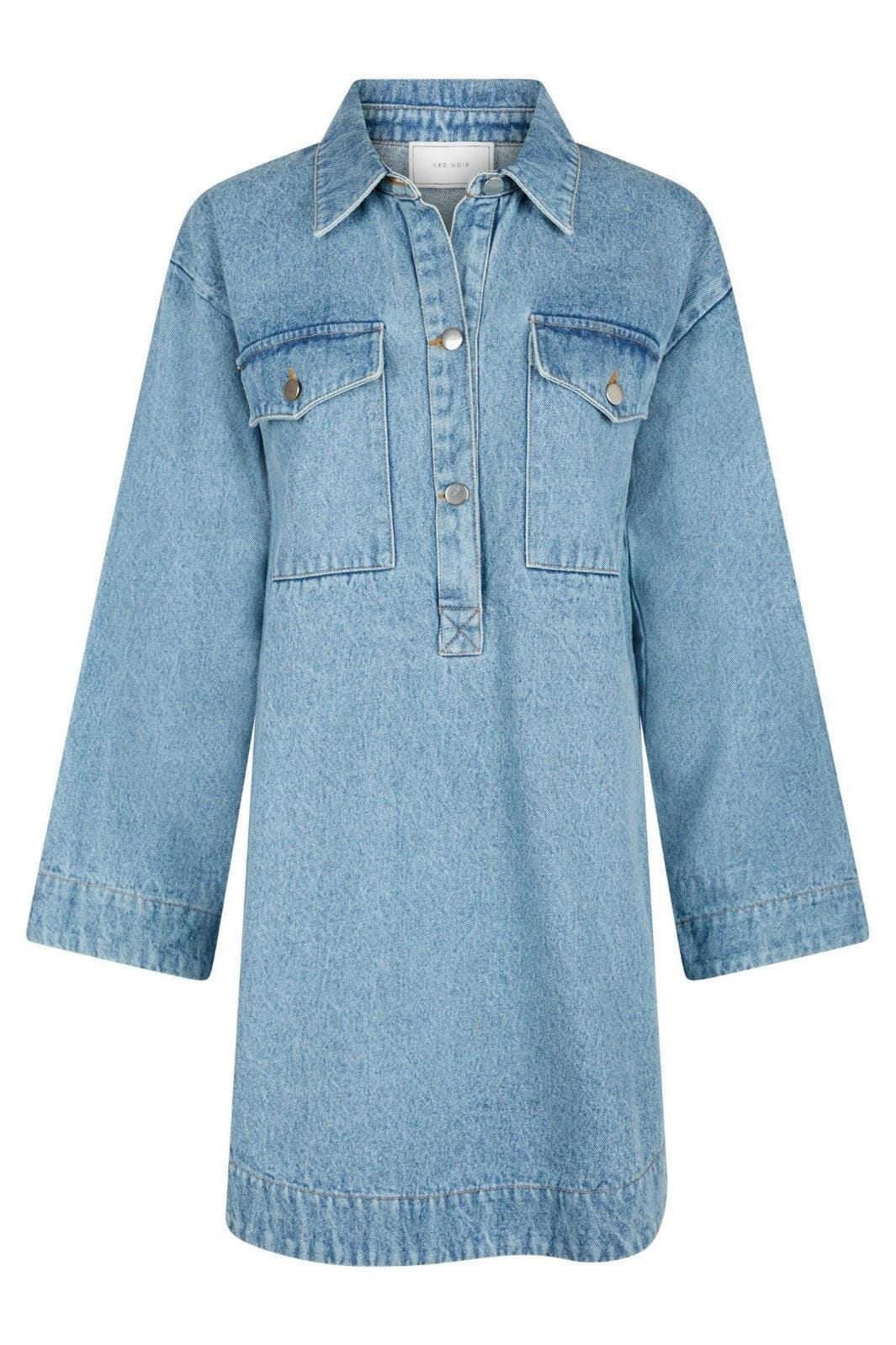 Neo Noir Paras Denim Dress