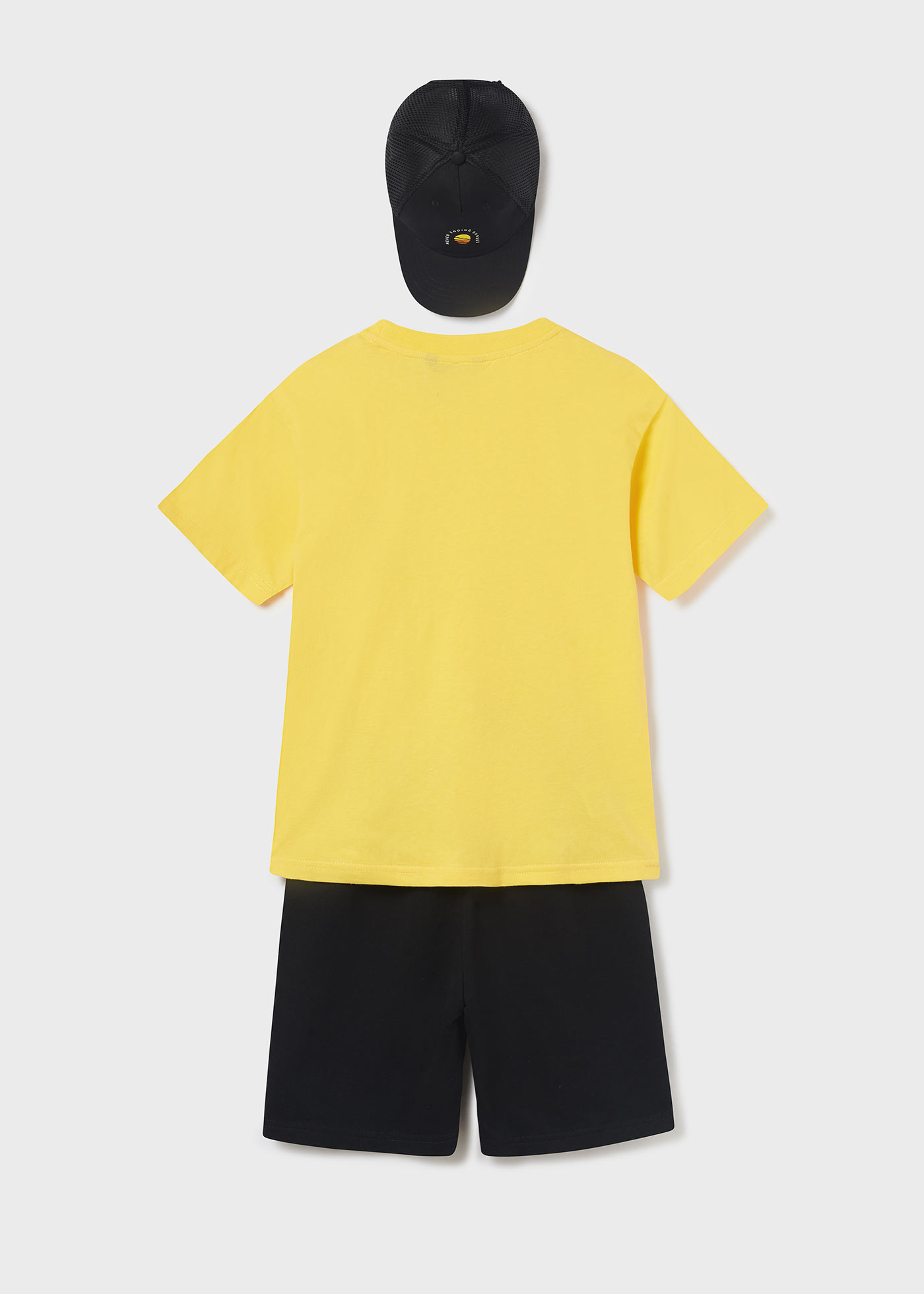 Conjunto de algodão de 3 peças para meninos