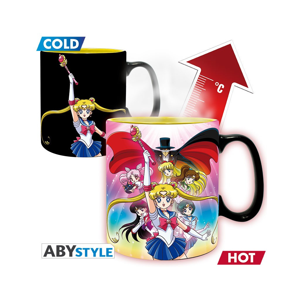 Sailor Moon - Mug Heat Change Groupe