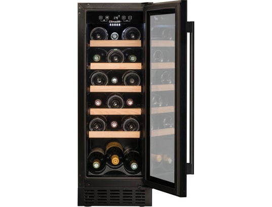 CLIMADIFF - Cave à vin encastrable de service CBU20S2B, Largeur 29.5 cm, 20 bouteilles