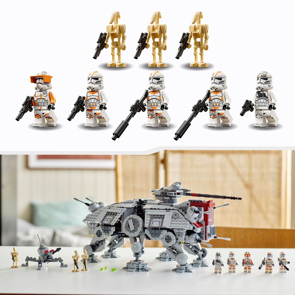 LEGO Star Wars 75337 AT-TE Walker Set mit Droidenfiguren