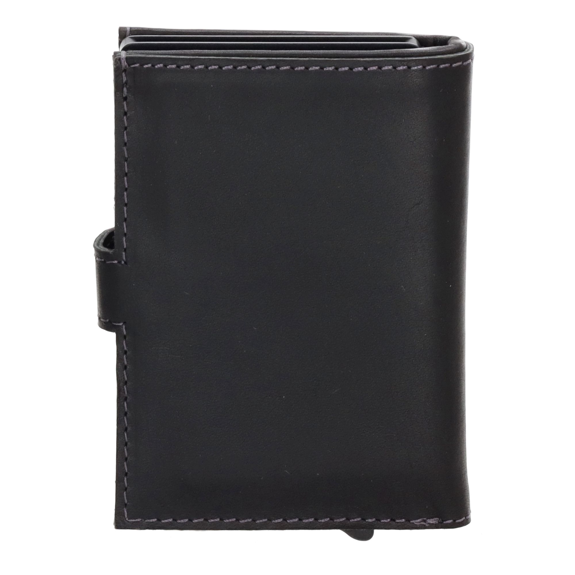 Hide & Stitches Japura Safety Wallet Black