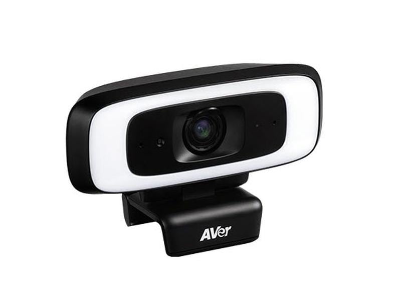 AVer CAM130 Webcam 4K 60 fps 4K Webcam mit intelligenter Beleuchtung für Ihr Home Office