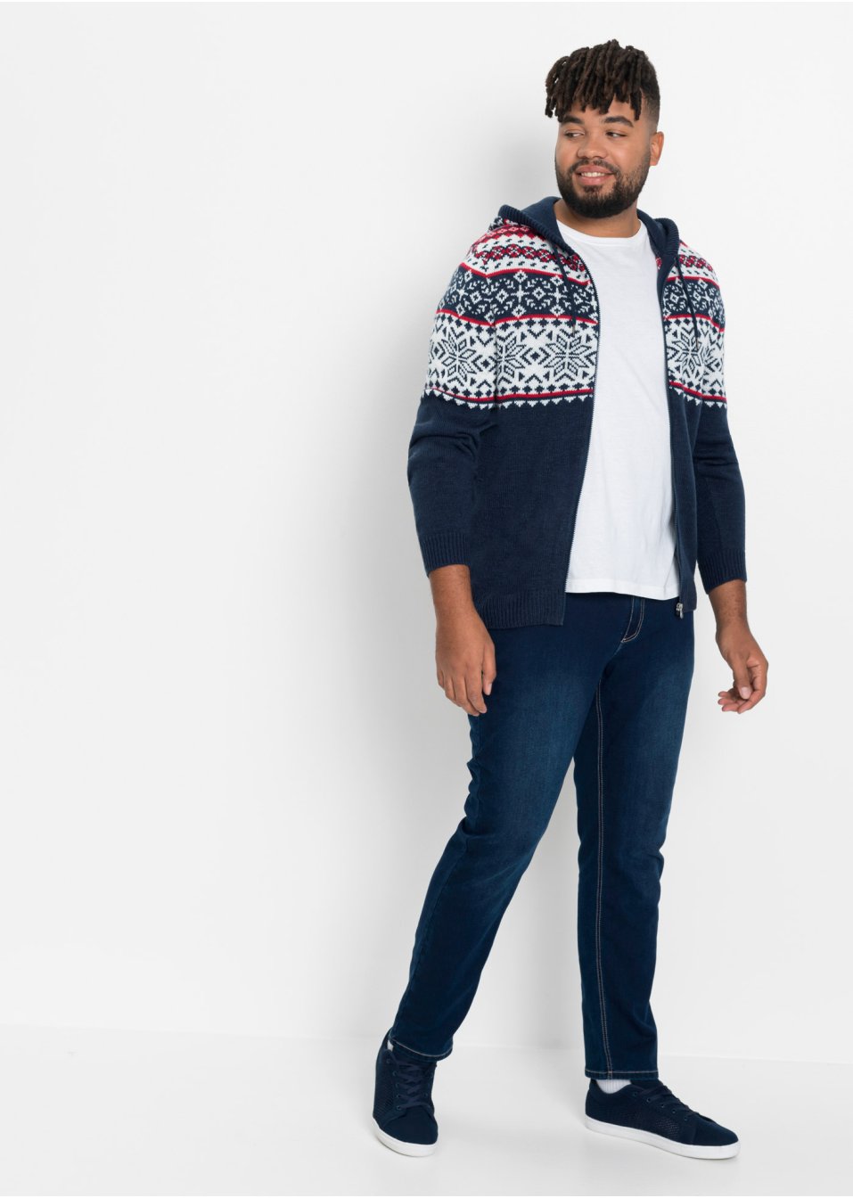 Gilet en maille norvegien