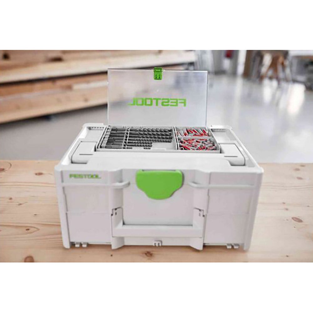 FESTOOL SDS Plus Hammer Drill Bit SYS Case Set for Systainer3 577398