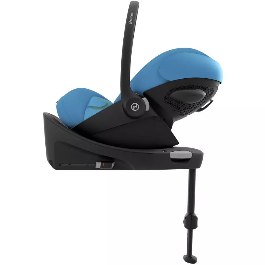 cybex GOLD Babyschale Cloud G i-Size Plus Beach Blue Plus mit Basisstation Base G