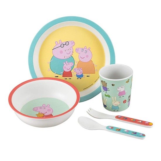 Coffret cadeau 5 pièces   Peppa Pig        de               Petit Jour Paris