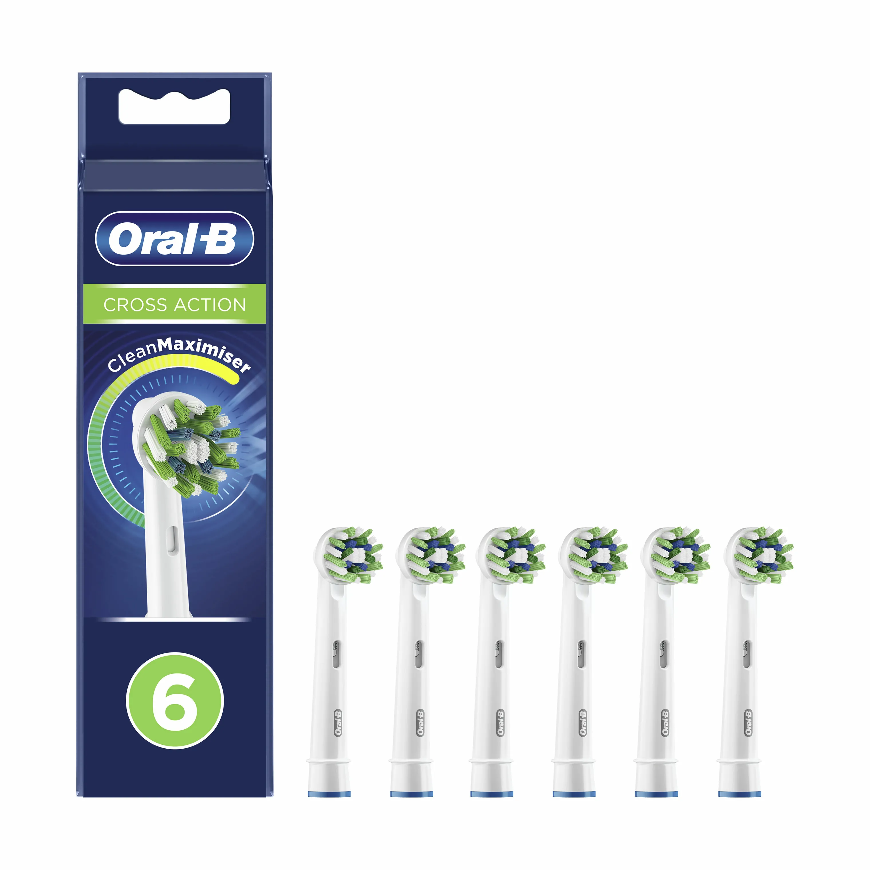 Oral-B CrossAction Tandbørstehoved - 5 stk.
