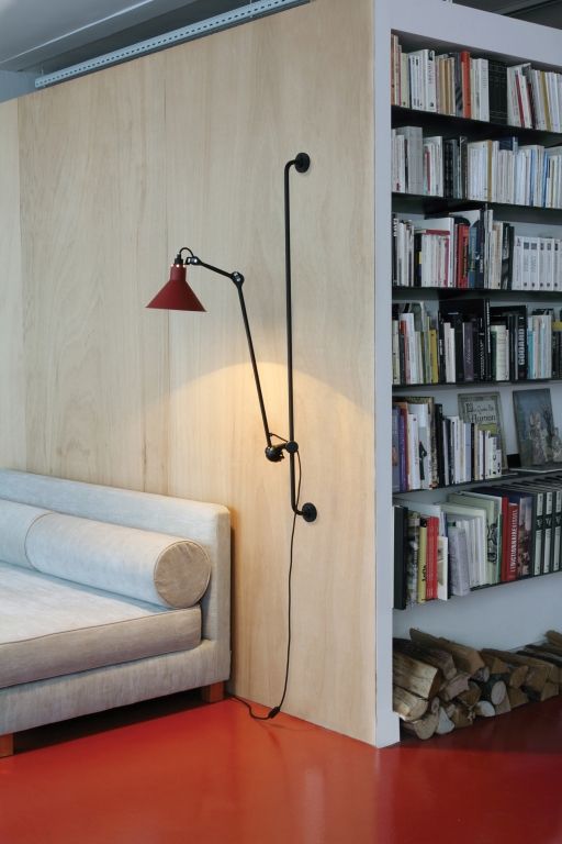 DCW éditions Lampe Gras N214 wandlamp zwart