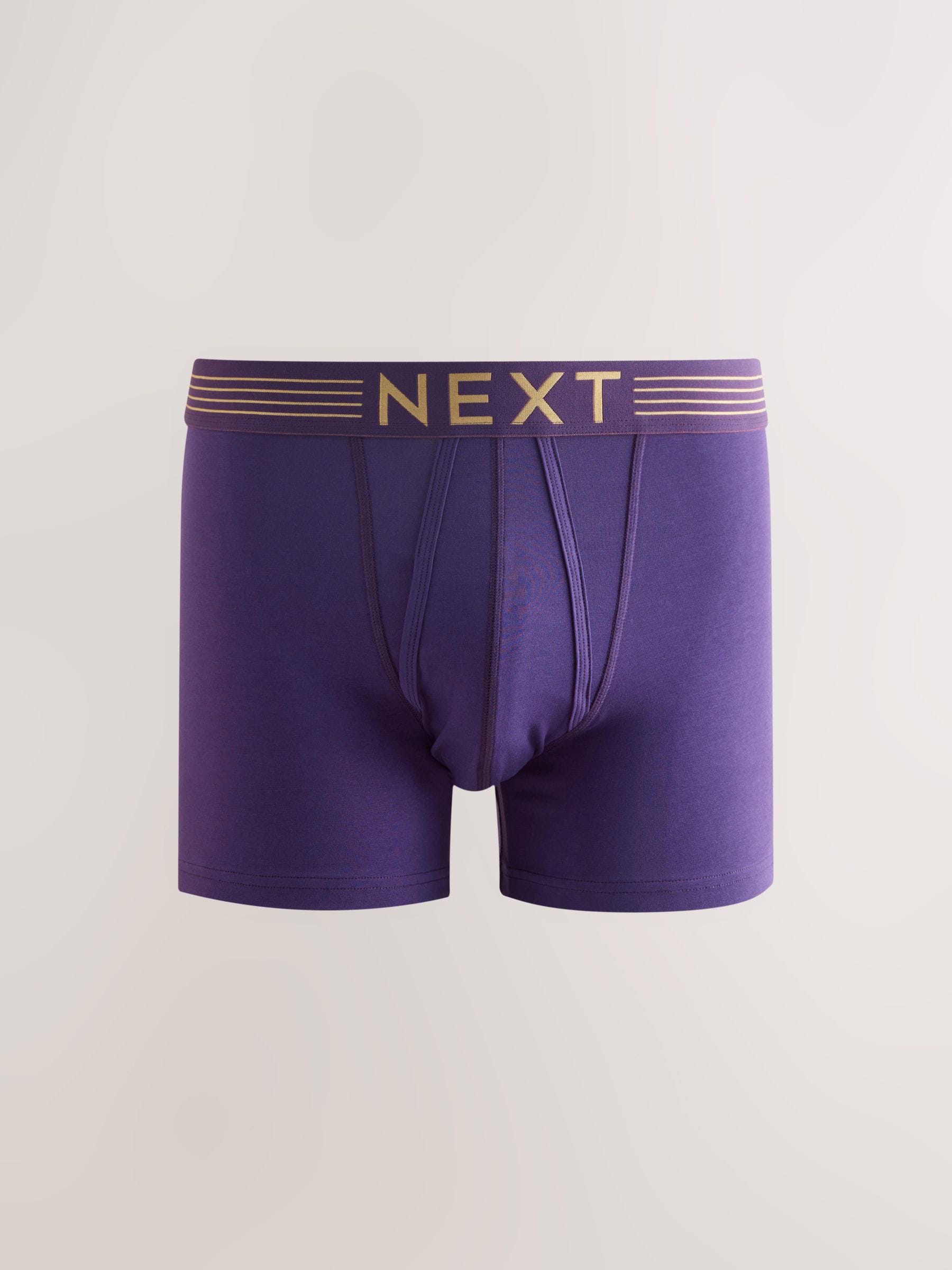Roze/blauw/groen goudkleurige tailleband - Verpakking van 5 - Boxershorts met A-voorkant
