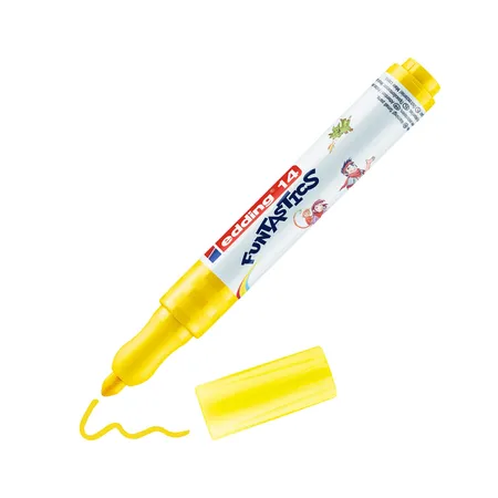 edding 14 Fasermaler FUNTASTICS, 3mm gelb