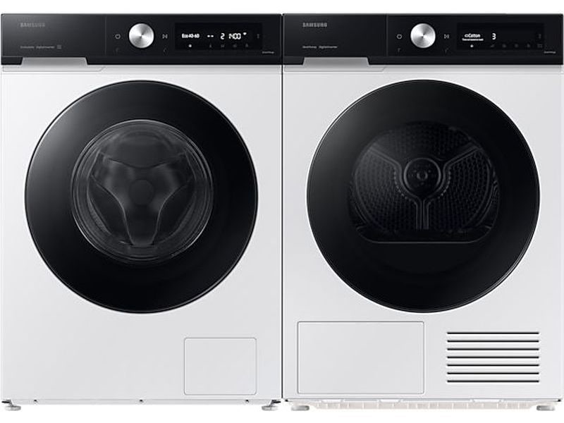 Samsung Waschmaschine WW90DB7U94GEU5 Links Frontloader mit 9 kg Ladekapazität