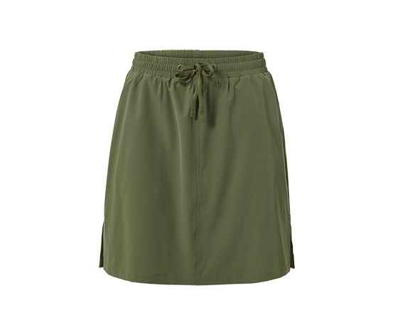 Funktionsrock mit Shorts, olivgrün