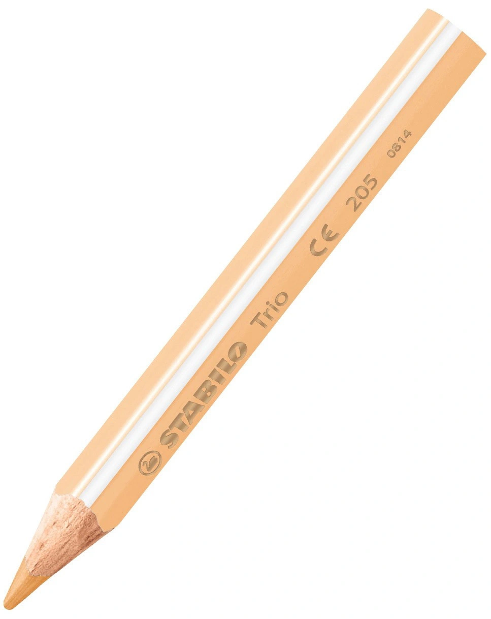 Dreikant-Buntstift STABILO® Trio dick - kurz 12er-Pack
