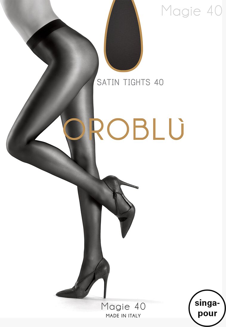 grijze oroblu panty's magie 40