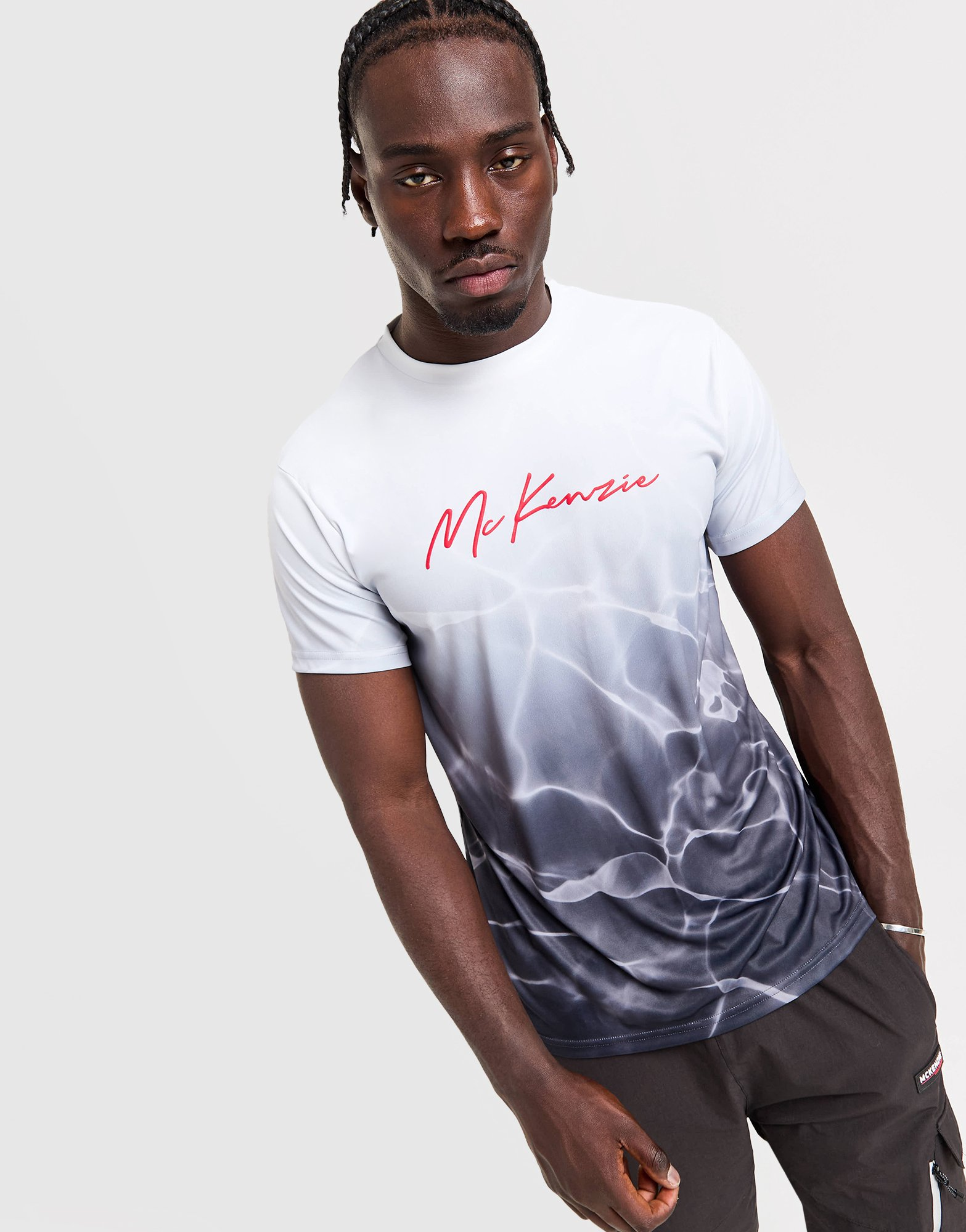 McKenzie T-shirt Depths Fade Homme