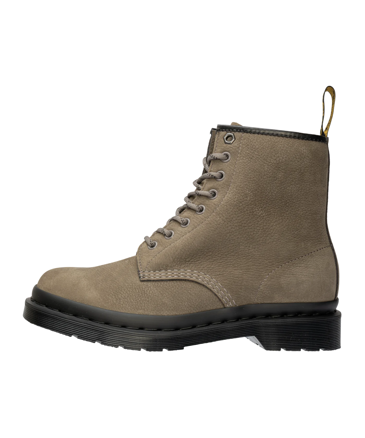 Dr. Martens 1460 Milled Nubuck Nickel Grau